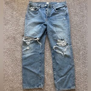 Citizens Of Humanity Distressed Emery Crop Jean